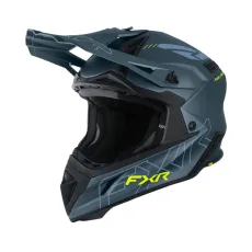 Каска FXR  Helium Prime Dark Steel/HiVis