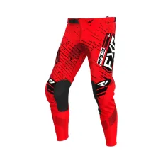 Детски панталон  FXR Podium MX25 Red Black