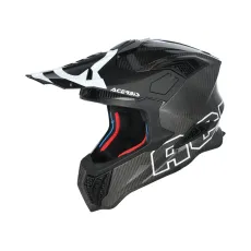 Каска  Acerbis Airstrike-C Black/White