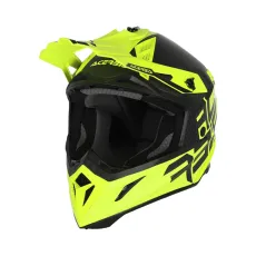 Каска  Acerbis Steel Carbon Fluo Yellow