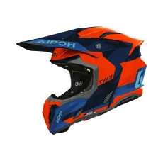 Каска  Airoh Twist 3 Fancy Orange/Blue Gloss