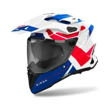 Каска  Airoh Commander 2 Reveal Blue Red Gloss