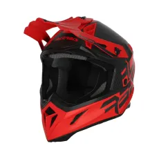 Каска  Acerbis Steel Carbon Red Mat