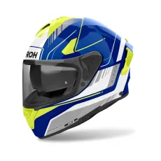 Каска Airoh  Spark 2 Chrono Blue Yellow Gloss