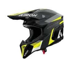 Airoh Каска Wraaap Conquer Yellow Matt