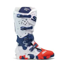 Ботуши  SIDI Crossair X White Navy Red