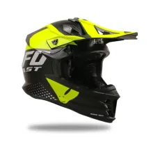 Каска Acerbis Intrepid Black/Neon Yellow Matt