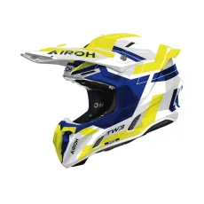 Каска Airoh Twist 3 Dynasty Blue Yellow Gloss