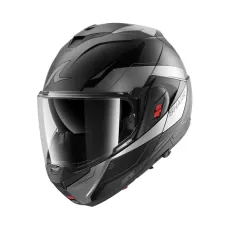Каска  Shark Oxo Mekarium Mat Anthracite Chrom Black