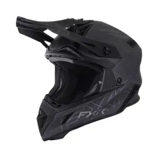 Каска FXR Helium Carbon Fidlock Black