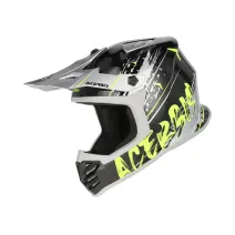 Детска каска  Acerbis Profile Black/Fluo Yellow