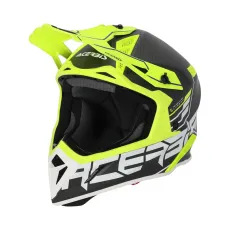 Каска  Acerbis Steel Carbon Black/Fluo Yellow ECE-220